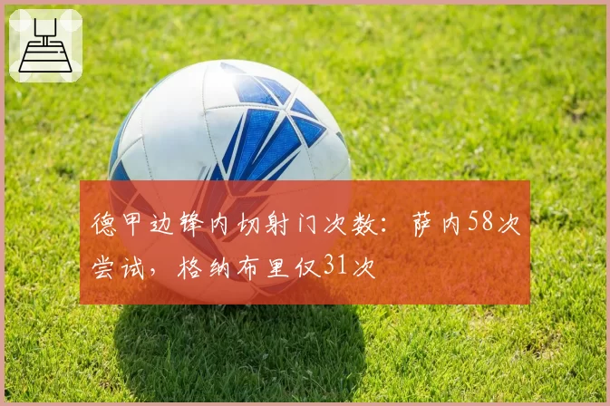 德甲边锋内切射门次数:萨内58次尝试,格纳布里仅31次