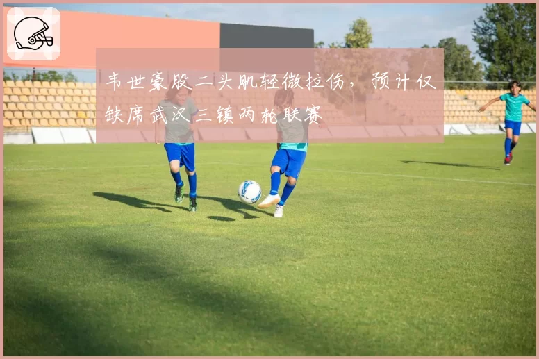 韦世豪股二头肌轻微拉伤，预计仅缺席武汉三镇两轮联赛