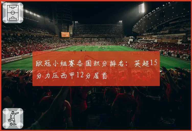 欧冠小组赛各国积分排名：英超15分力压西甲12分居首
