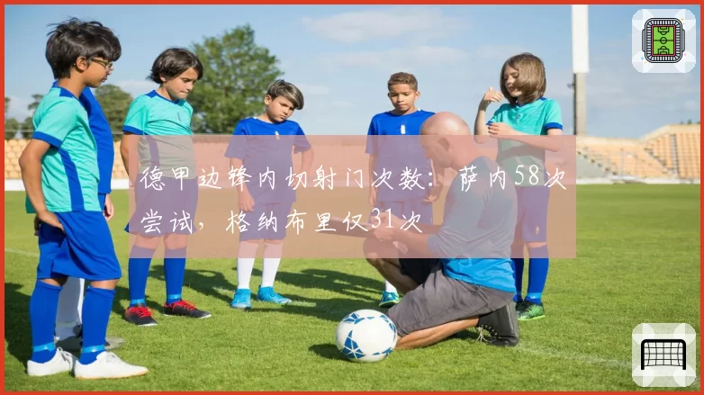 德甲边锋内切射门次数:萨内58次尝试,格纳布里仅31次
